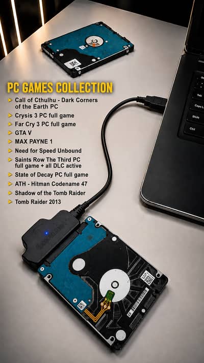 500GB HDD PC Games Collection
