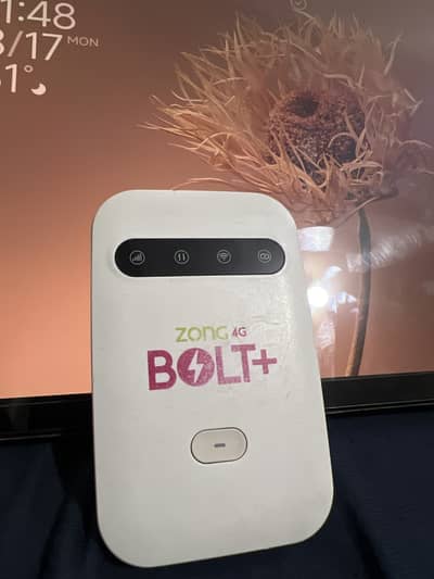 ZONG 4G BOLT+ (without sim)