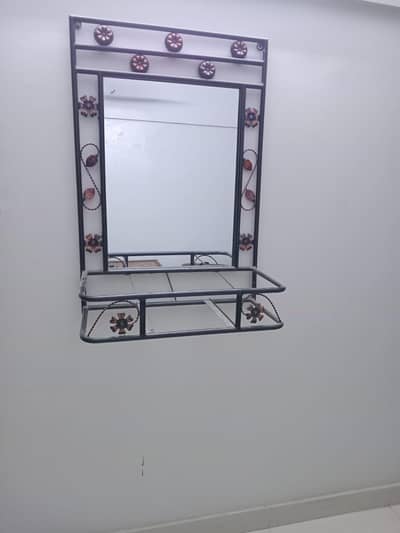 iron wall dressing mirror