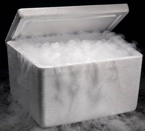 Dry ice 1