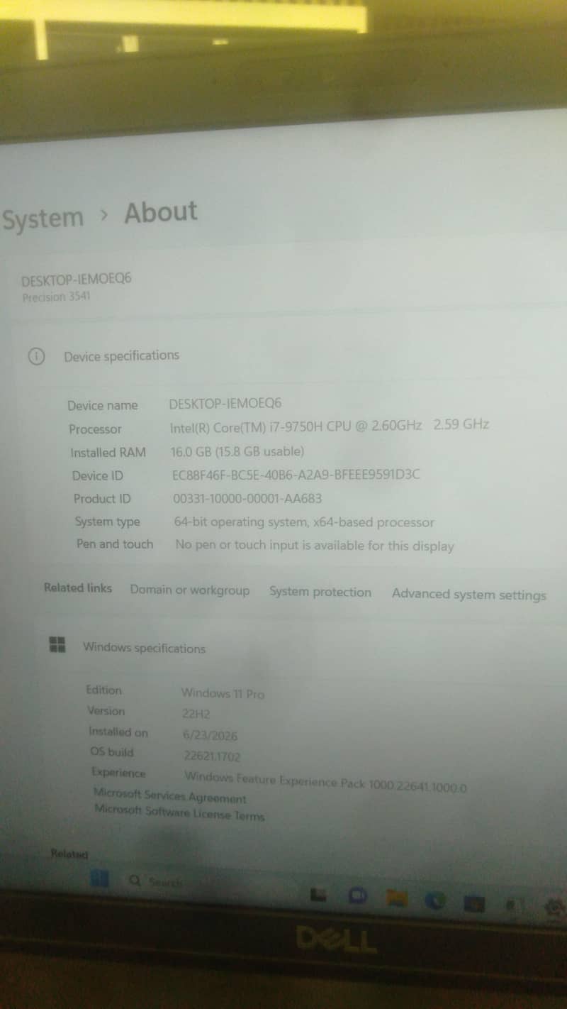dell 3541 4