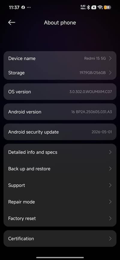 Xiaomi Redmi 15 5G