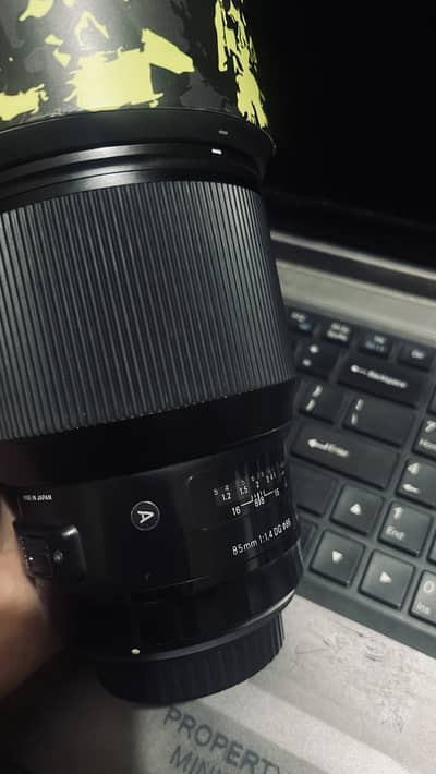 SIGMA 85mm 1.4 art series canon mount
