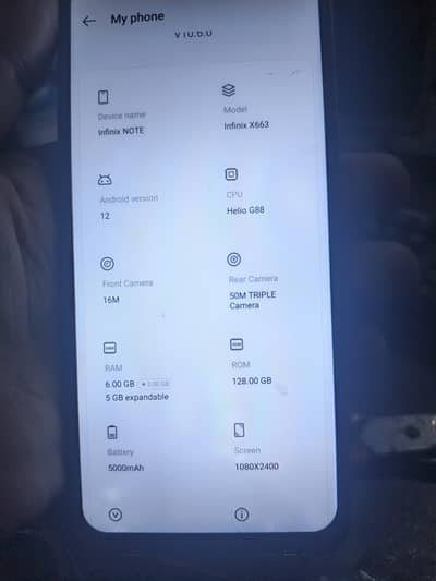 Infinix Note 12
