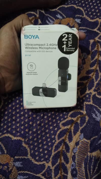 Boya Original Microphone [ LIKE NEW ] Only 3-4 Times Used | Box Ava