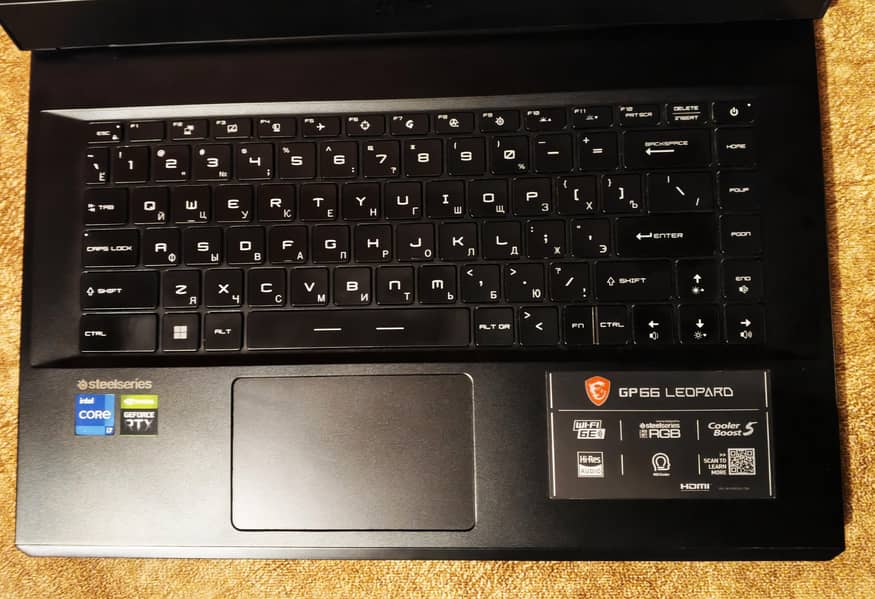 Msi leopard gp66 4