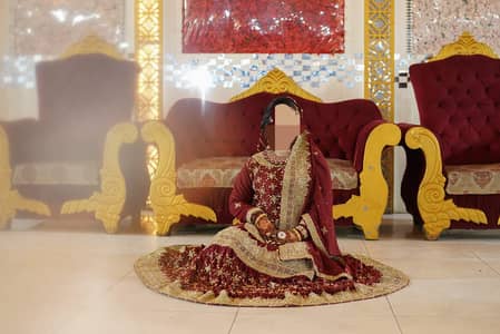 Bridal shararah