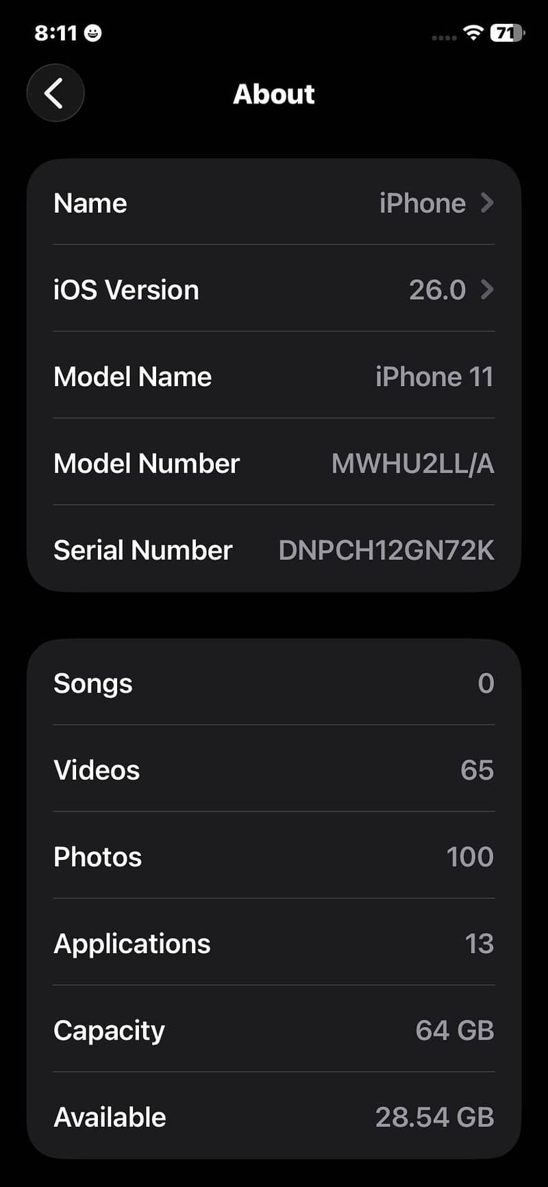 Apple iPhone 11 0