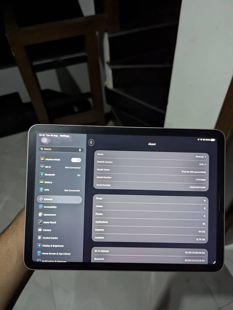 iPad Air 4th Generation 2