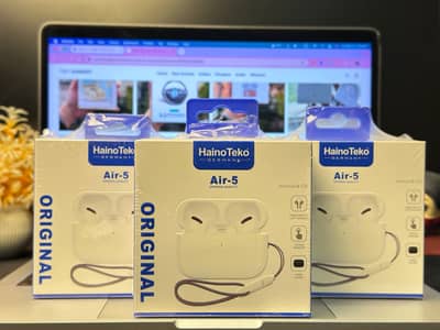 Haino Teko Germany Air-5 AirPods New Fresh Original UAE stock