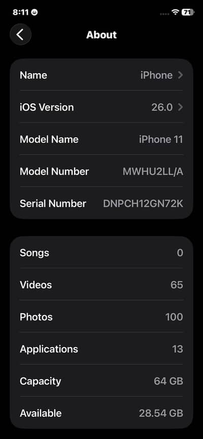 Apple iPhone 11