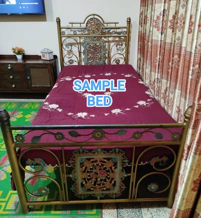 BEDS| SINGLE BED METAL| HIGH QUALITY AND GUAGE| STRONG| LONG LIFE|
