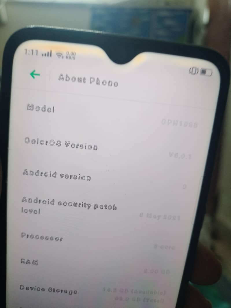 OPPO A1 6