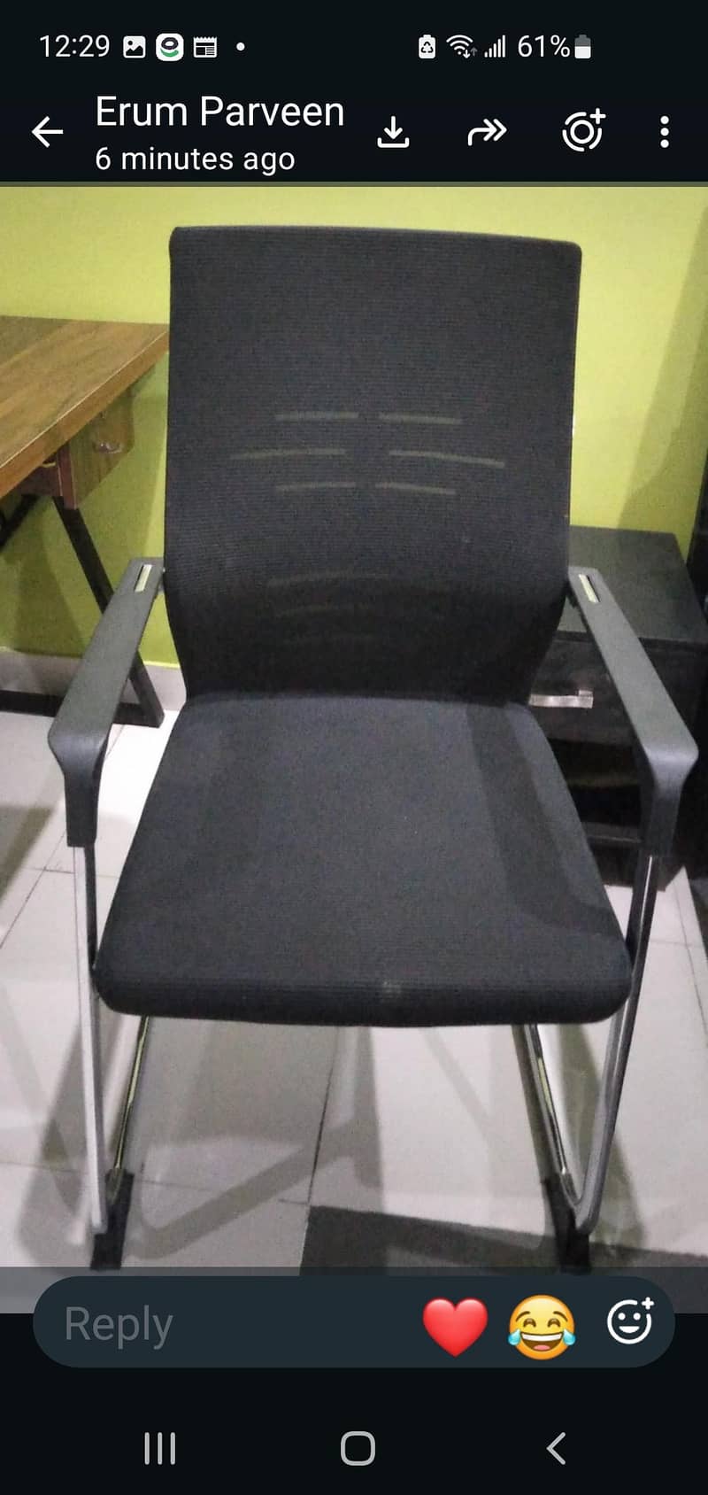 study table and chair. 2