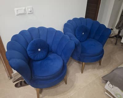Flower shaped coffee/bedroom chairs for sale