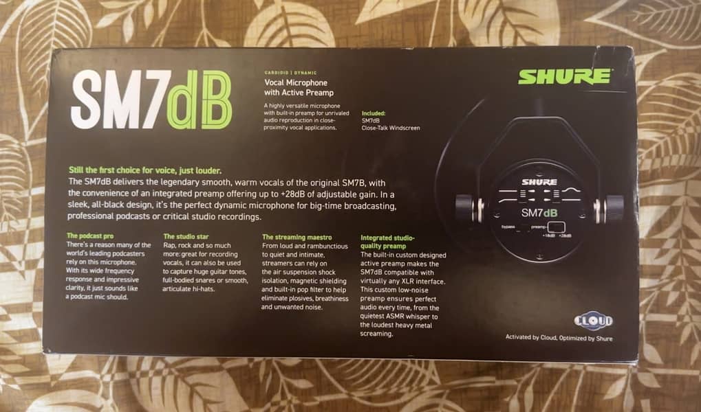 SHURE SM7db 3