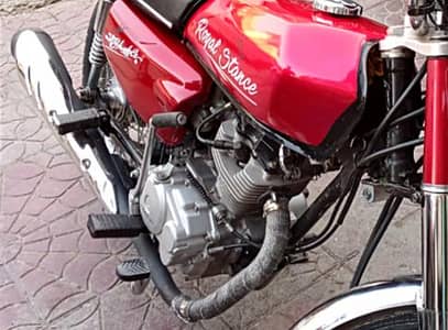 Honda cg125 black silencer