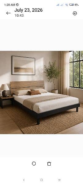 branded bed set available for sale.