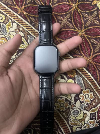 Men touch watch apple f