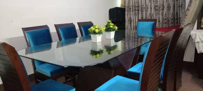 Dining table with chairs