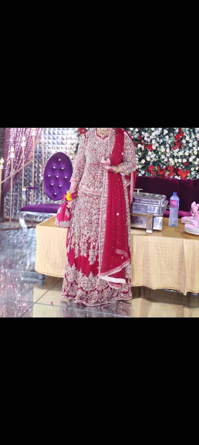 barat lehnga and walima maxi
