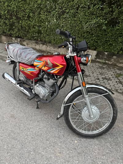 2026 Honda CG 125 Islamabad registered 10/10 condition