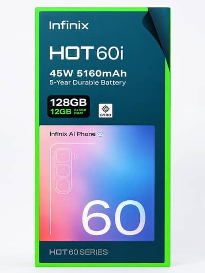 Infinix Hot 60i 12GB/128GB PTA Approved