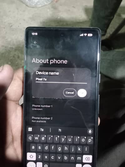 google pixal 7a