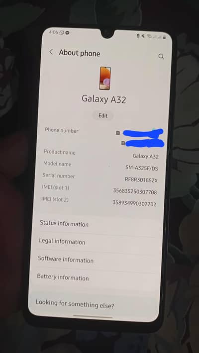 Samsung Mobile A32 Sale & Exchange