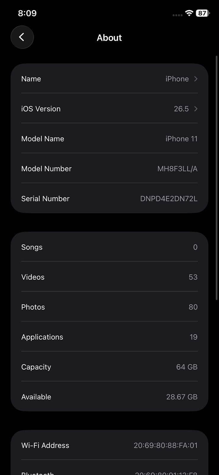 Apple iPhone 11 0