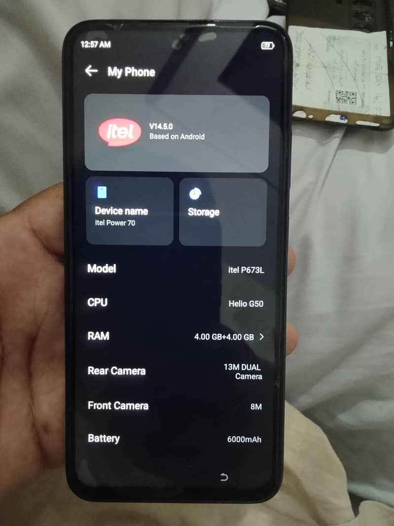 Itel P70 1