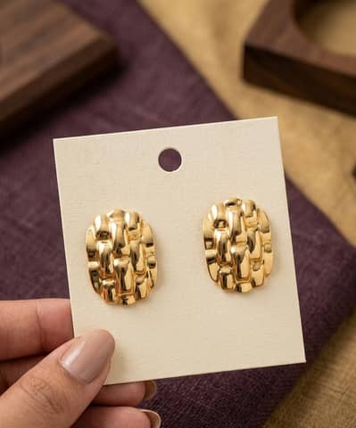 stainless steel earrings
