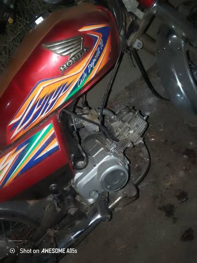 Honda cd 70 model 2020 Karachi number 1st owner