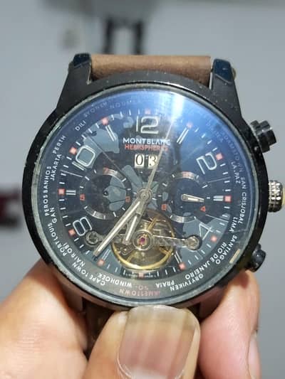 Montblanc Hemisphere Style Automatic Mechanical Watch – Premium Dial