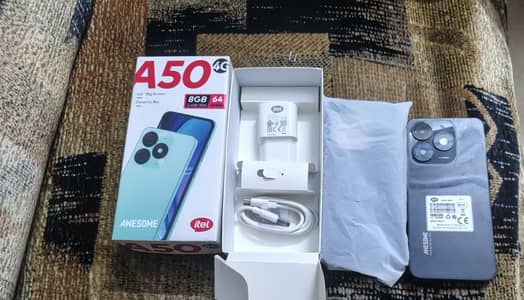itel A50 4+4/64 Completely saman