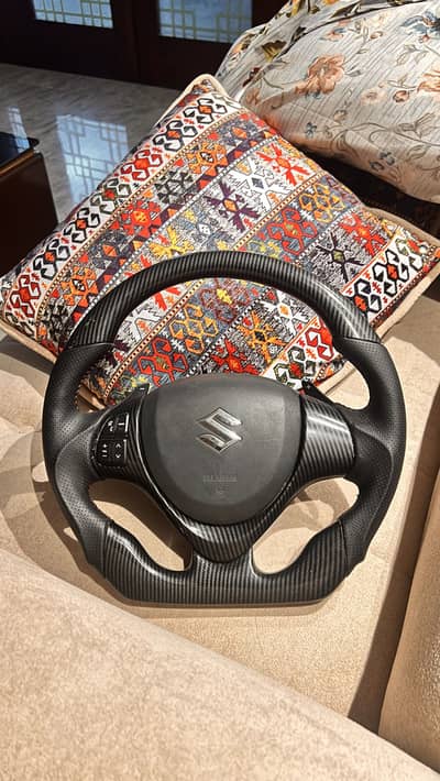 ALTO WORKS CARBON DIP STEERING