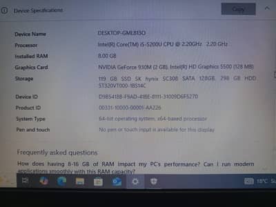 Toshiba Laptop Golden Color satellite
