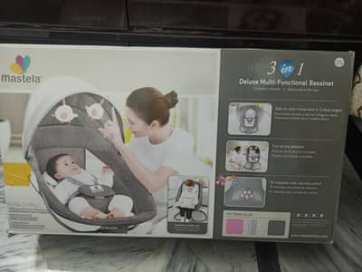Mastella bassinet for sale new