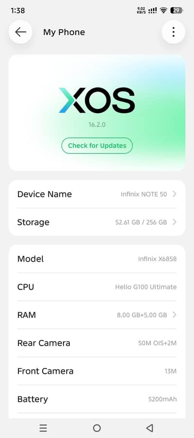 Infinix Note 50