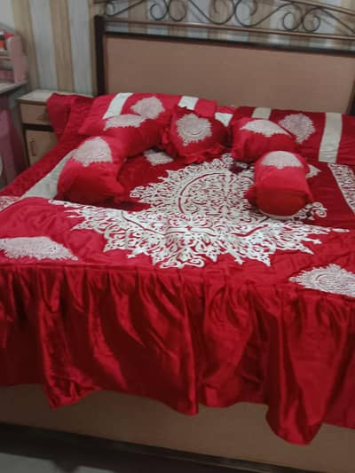 bridal bedsheet