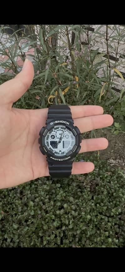 Casio G-Shock GA100BW-1A