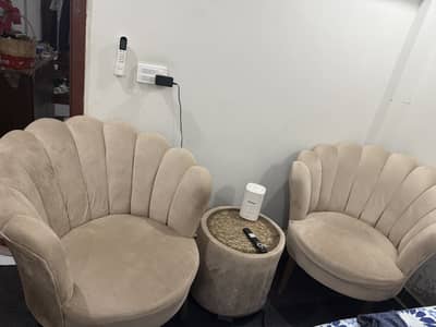 Coffee table with chairs