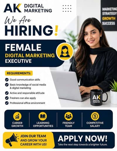 Female customer service job available only remote job/ online customer