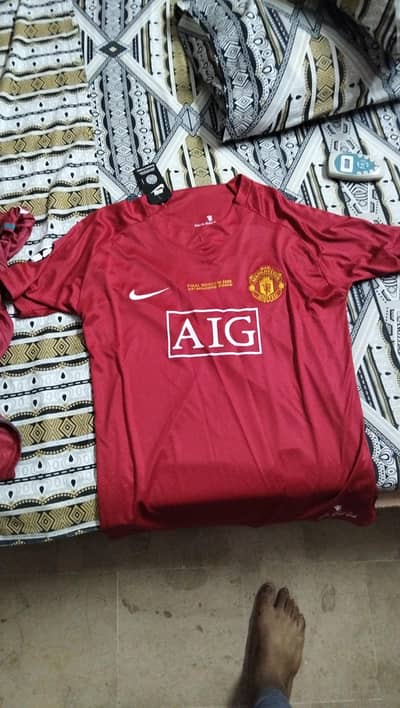 Manchester United 2008 Champions League jersey by Nike