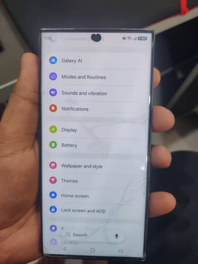 Samsung Mobile S23 Ultra 12/256 Panel Needs to be replaced