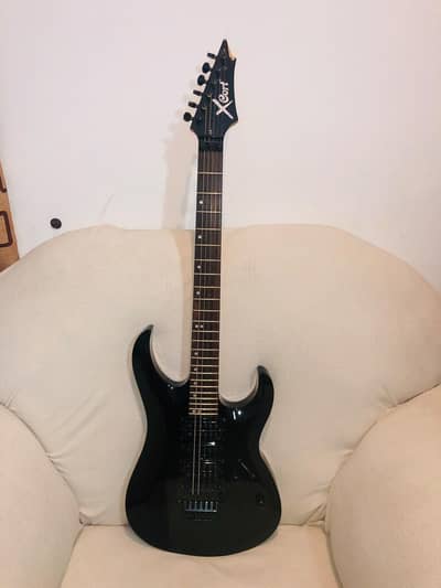 XCort X-6 Black Gloss Electric Guitar
