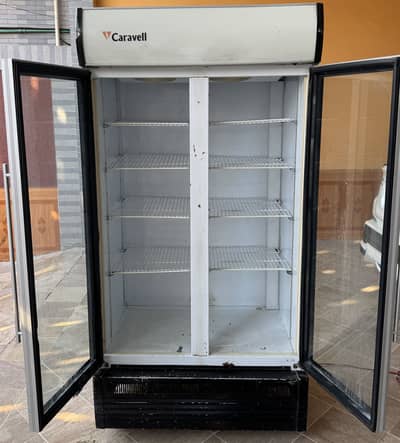 Caravell double door chiller