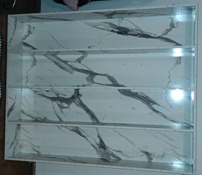 mobile counter and shelf