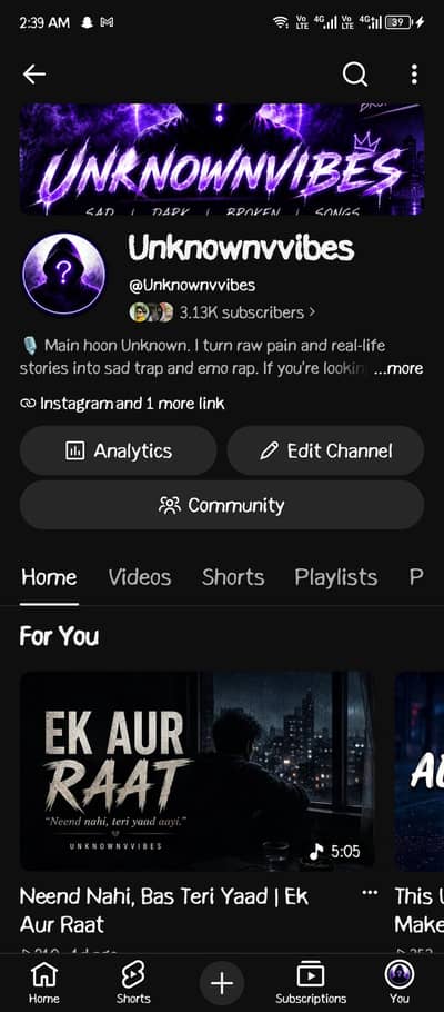 3K+ Genuine Subscribers | Monetized | Ready to Continue