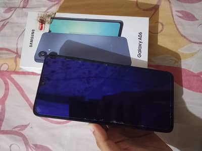 Samsung Mobile A06 Best condition With protector and box